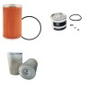 Filter Kit for JCB 807 Air Oil Fuel Filters with Perkins TC22042 Engine Serial No 75001-78233