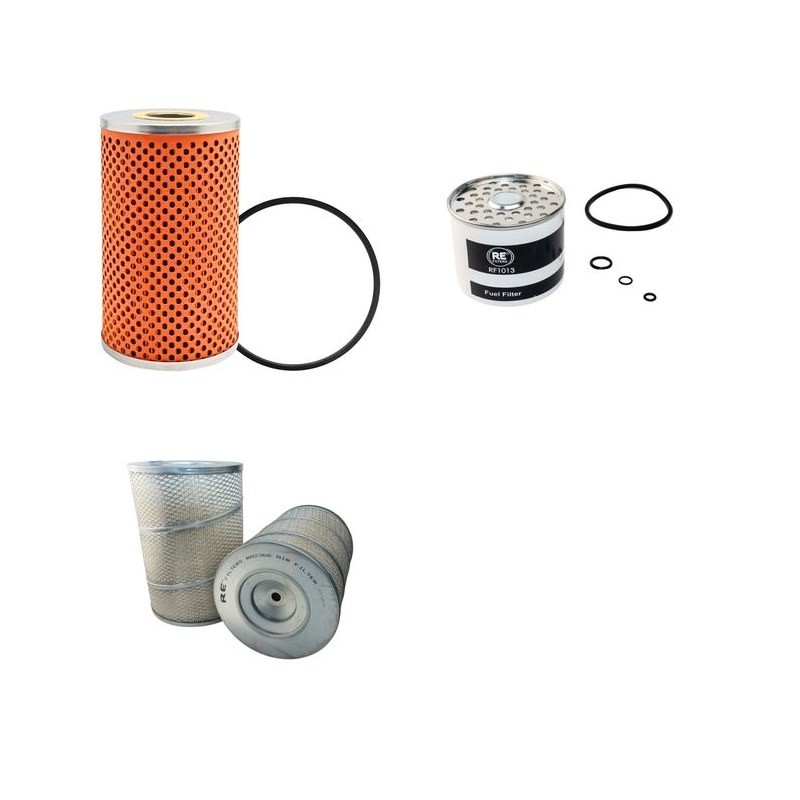 Filter Kit for JCB 807B Air Oil Fuel Filters with Perkins TC22042 Engine Serial No 75001-78233