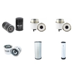 JCB 8085 Filter Service Kit w/Isuzu 4Le2Xcbu-1 Eng. 2011-