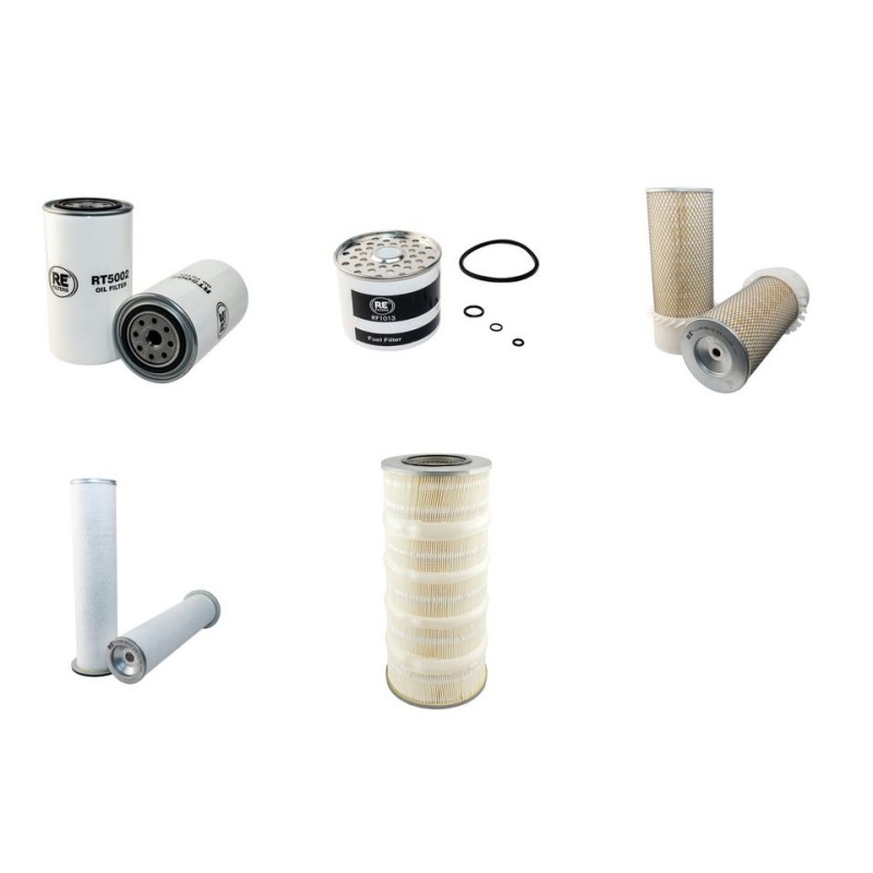 Filter Kit for JCB 814 with Perkins Tw50114/50212 Engine Serial No 201500-202200