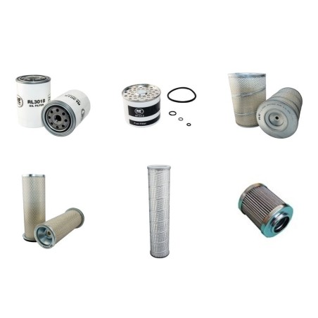 Filter Kit for JCB 814S with Perkins TU50087 Engine Serial No 202001-