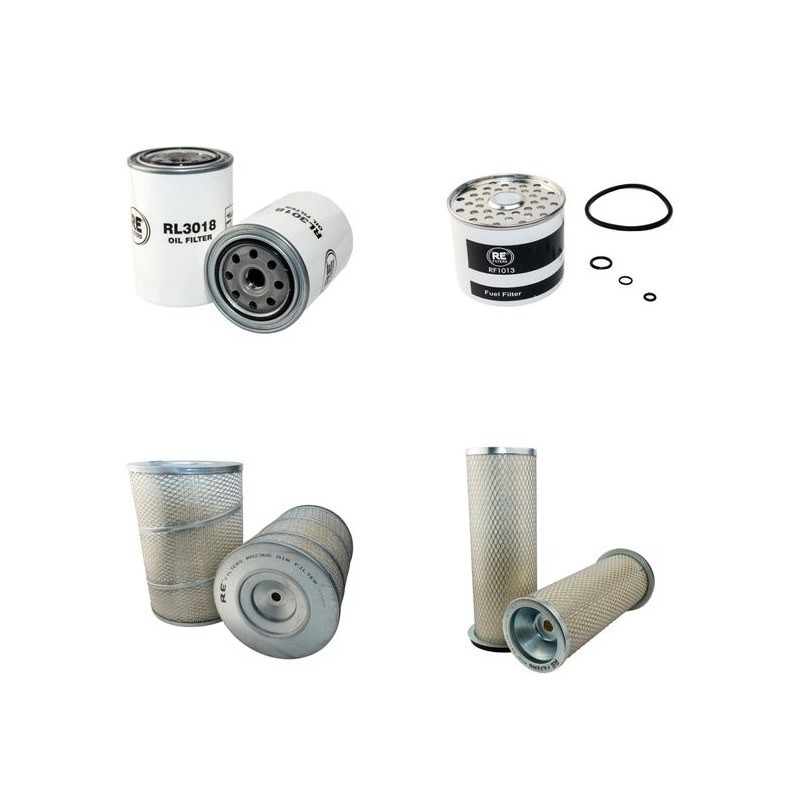 Filter Kit for JCB 814S Air Oil Fuel Filters with Perkins TU50087 Engine Serial No 202001-