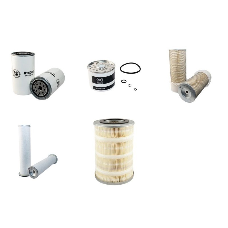 JCB 820 Filter Service Kit w/Perkins Tw50113 Eng. SN 78600-78900