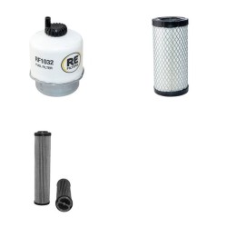 JCB 8214 Filter Service Kit w/Perkins 403D11 Eng. 2010-
