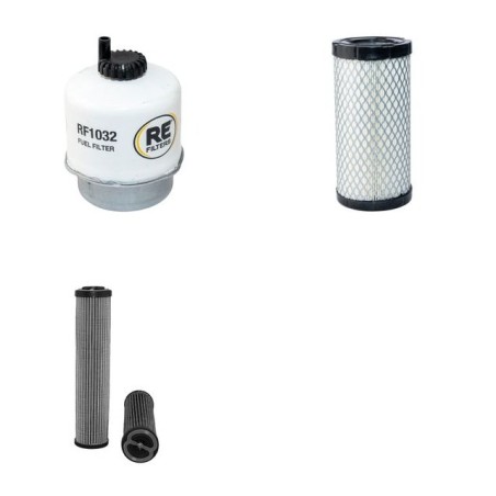 Filter Kit for JCB 8214 with Perkins 403D11 Engine 2010-