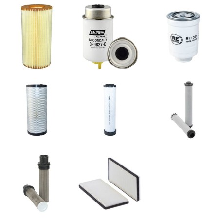 JCB 85 Z 1 Filter Service Kit w/Kohler KDI2504TCR Eng.