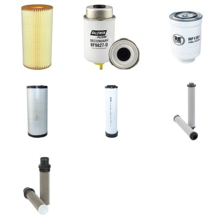 Filter Kit for JCB 85Z OPTIMUM with Kohler KDI2504TCR Engine Year 2015