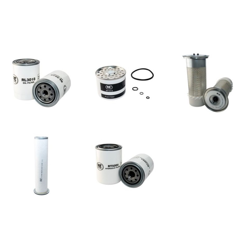 Filter Kit for JCB 926 with Perkins LD50145 Engine Serial No -600499