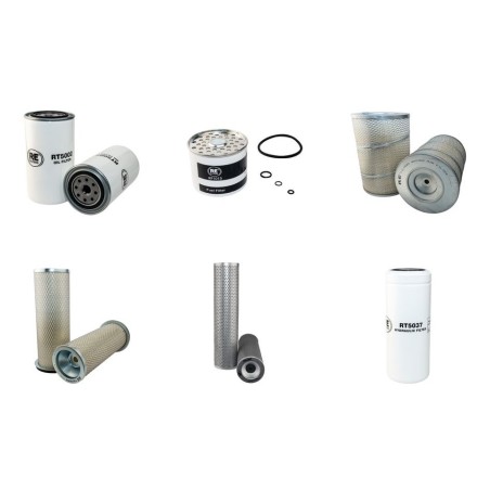 JCB FASTRAC 110 Filter Service Kit w/Perkins 1006.6 Eng. SN 636001-