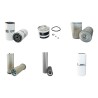 Filter Kit for JCB Fastrac 115 with Perkins 1006.6 Engine Serial No 636001-