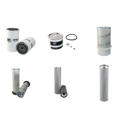 JCB Fastrac 125 Filter Service Kit with Perkins 1006.6