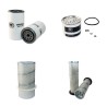 Filter Kit for JCB Fastrac 125 Air Oil Fuel Filters with Perkins 1006.6 Engine Serial No -636000