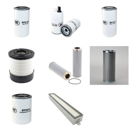 Filter Kit for JCB Fastrac 2155 with Cummins Engine Serial No 743009-