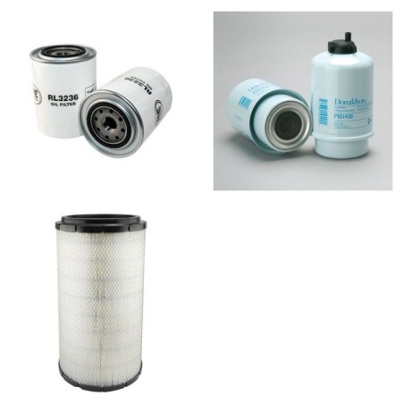 Filter Kit for JCB G175 with SISU 620DSRAG Engine Year 2008-