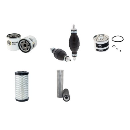 JCB GROUNDHOG Filter Service Kit w/Perkins 8XL Eng.   YR  2007-