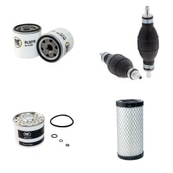 JCB GROUNDHOG Filter Service Kit w/Perkins 8XL Eng. YR 2007-