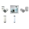 JCB JS 115 Filter Service Kit Air Oil Fuel Filters w/ISUZU  Eng.   YR  2006-