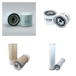 JCB JS130 Filter Service Kit Air Oil Fuel Filters with Isuzu
