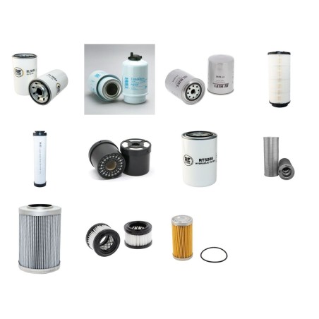 Filter Kit for JCB JS160NC /LC/SC AUTOAMS with Isuzu Engine 2005-