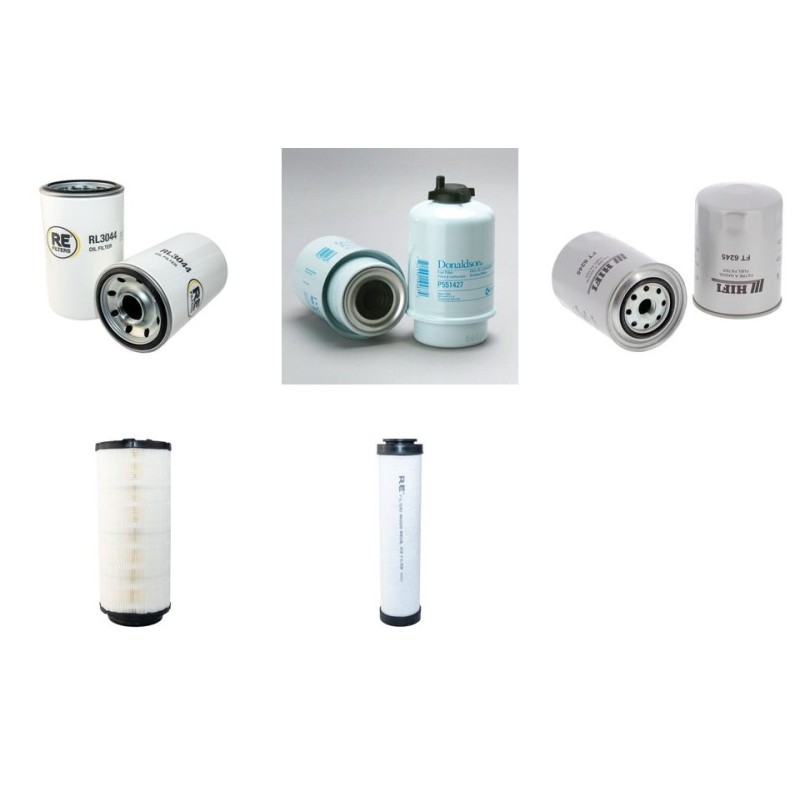 JCB JS 160 NC/LC/SC AUTO AMS Filter Service Kit Air Oil Fuel Filters w/ISUZU  Eng.   YR  2005-