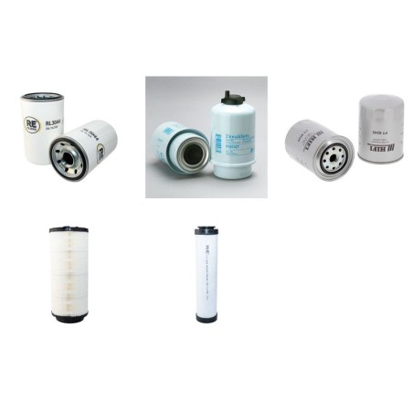 JCB JS 160 NC/LC/SC AUTO AMS Filter Service Kit Air Oil Fuel Filters w/ISUZU  Eng.   YR  2005-