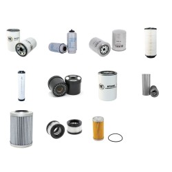 Filter Kit for JCB JS160SLP with Isuzu Engine 2006-