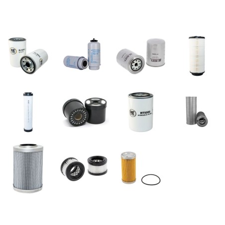 JCB JS 160 SLP Filter Service Kit w/Isuzu Eng. 2006-