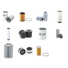 Filter Kit for JCB JS160W with Isuzu 4Jjaxa1 Engine 2010