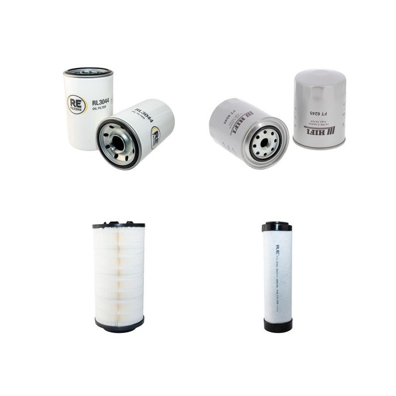 JCB JS 175 W Filter Service Kit Air Oil Fuel Filters w/ISUZU  Eng.   YR  2005-