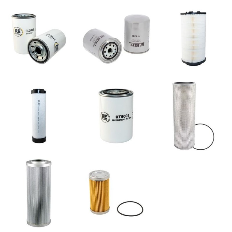 Filter Kit for JCB JS200 with Isuzu Engine Year 2005-