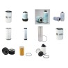 JCB JS 210 LC TIV Filter Service Kit w/Jcb 448Ta4I Eng. 2013-