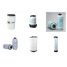 Filter Kit for JCB JS210LCTIV Air Oil Fuel Filters with JCB 448TA4i Engine Year 2013-