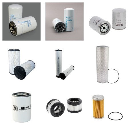 Filter Kit for JCB JS220 with Isuzu Engine