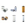 Filter Kit for JCB JS235(HD) Air Oil Fuel Filters with Isuzu Engine