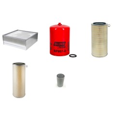 Filter Kit for JCB JS450LC with Isuzu 6RBITPE01 Engine Serial No 714002-