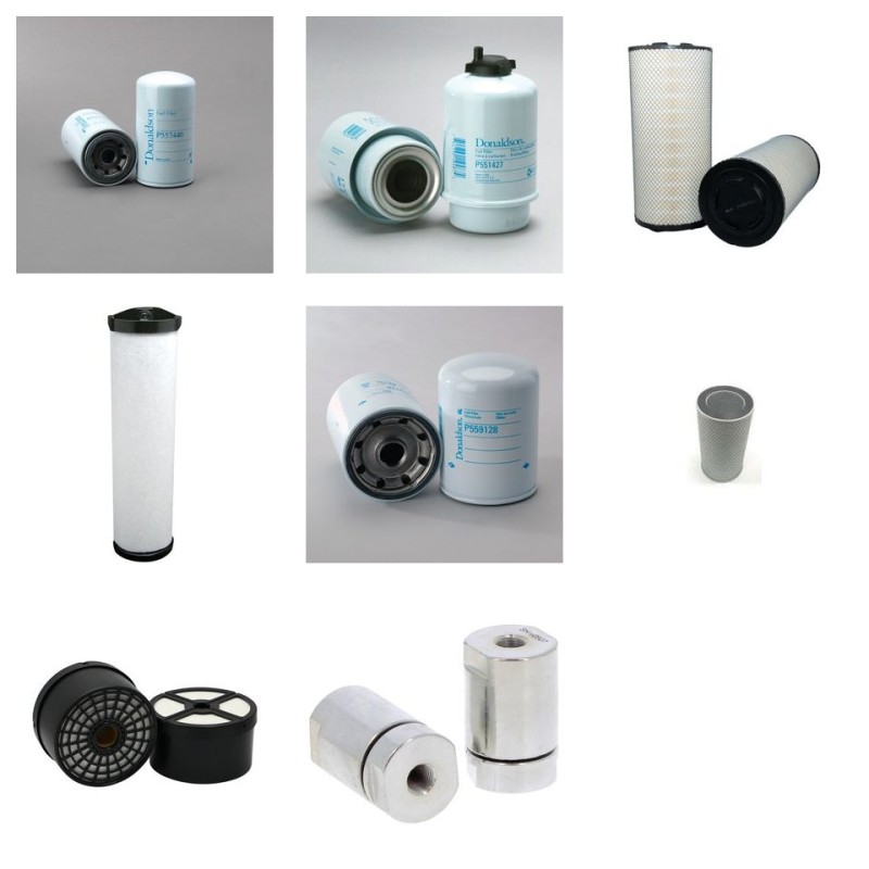 Filter Kit for JCB JS460LC/AMS with Isuzu A-6SDITC Engine Year 2002- 305 CH