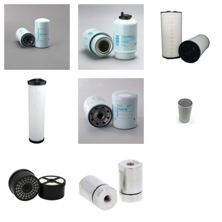Filter Kit for JCB JS460LC/AMS with Isuzu A-6SDITC Engine Year 2002- 305 CH