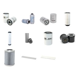 JCB JZ140 Filter Service Kit w/ Isuzu 4BG1T Engine
