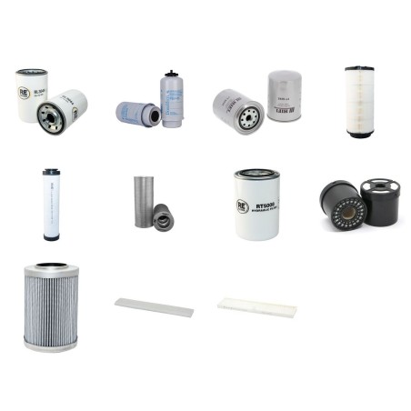 Filter Kit for JCB JZ140 with Isuzu 4BG1T Engine