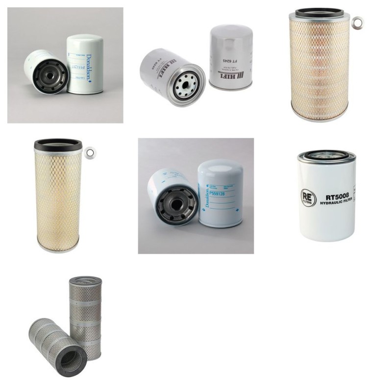 Filter Kit for JCB LS3400 with Isuzu 6BD1T Engine