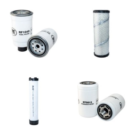 Filter Kit for JCB MIDI CX4 with Perkins 404C22 Engine