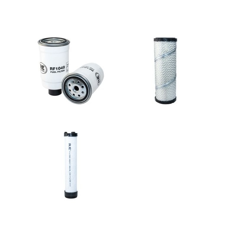 Filter Kit for JCB MIDI CX4 with Perkins 404C22 Engine