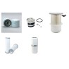 Filter Kit for JCB Robot 150 with Peugeot Engine