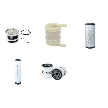 Filter Kit for JCB Robot 170HF/HP Air Oil Fuel Filters with Perkins 404C22 Engine
