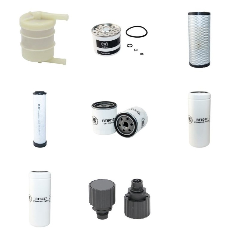 JCB ROBOT 180 Filter Service Kit w/Perkins 404C-22 Eng.
