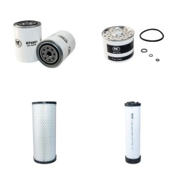 JCB TLT30D Filter Service Kit Air Oil Fuel Filters w/Perkins