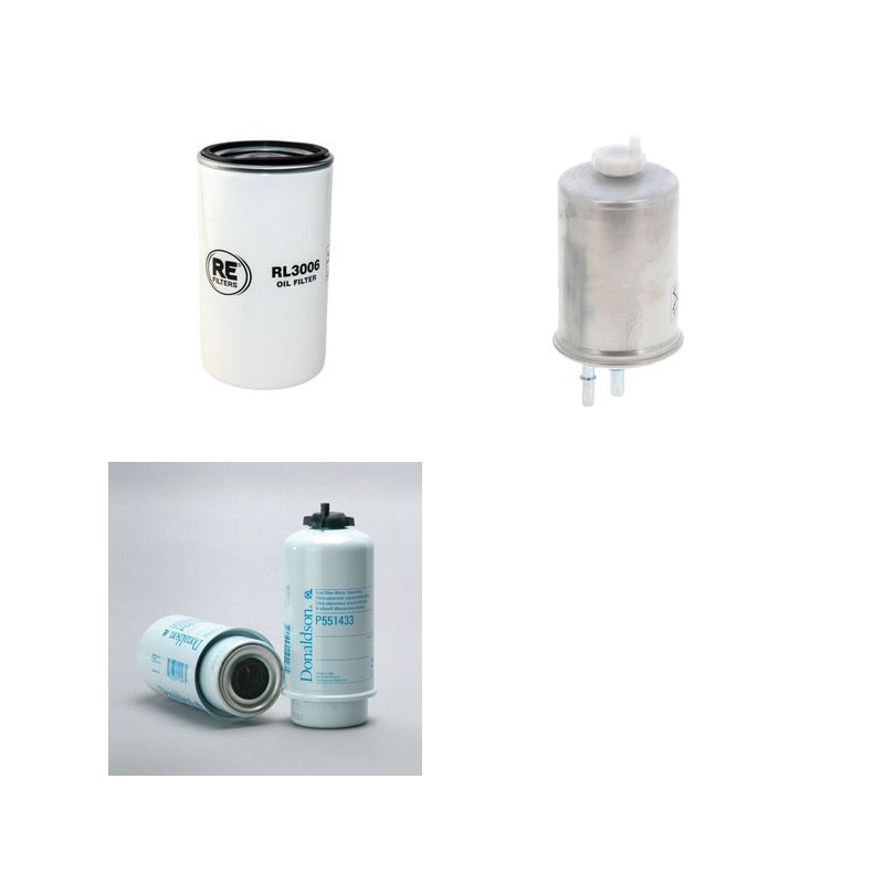 Filter Kit for JCB TM3103 Air Oil Fuel Filters with JCB 444 DIESELMAX Engine Year 2009-