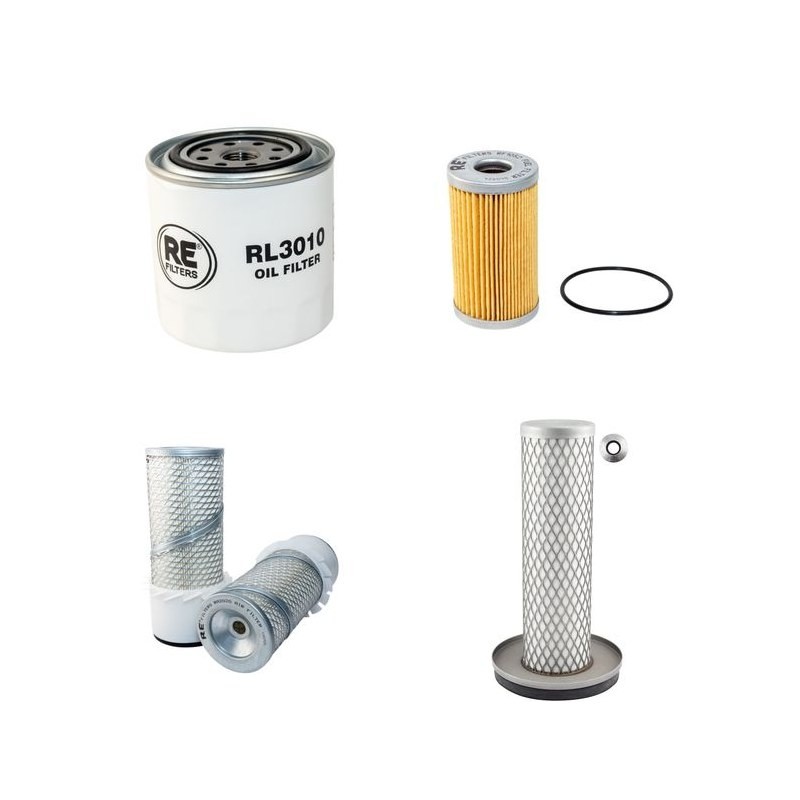 Filter Kit for JCB VMT270 with Kubota Engine
