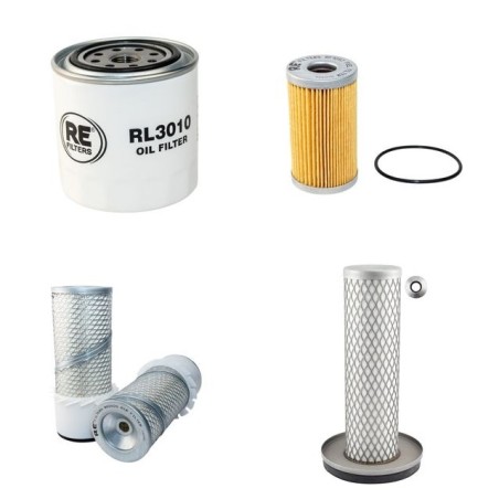 Filter Kit for JCB VMT270 with Kubota Engine