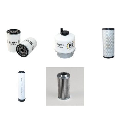 Filter Kit for JCB VMT380-140 with Kohler Kdw2204/G Engine 2013-